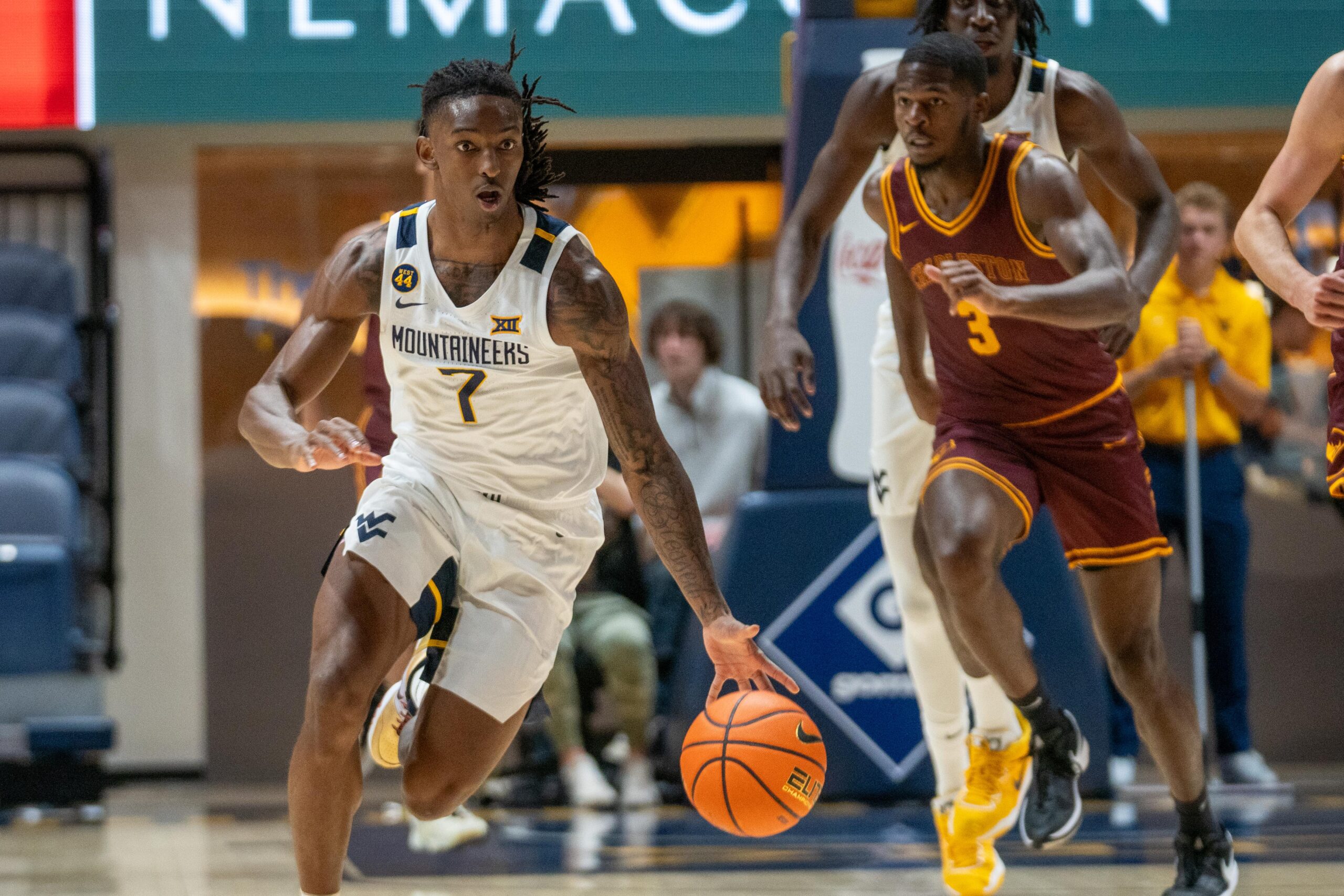 Javon Small goes big in making a good first impression, WVU takes down Charleston in exhibition
